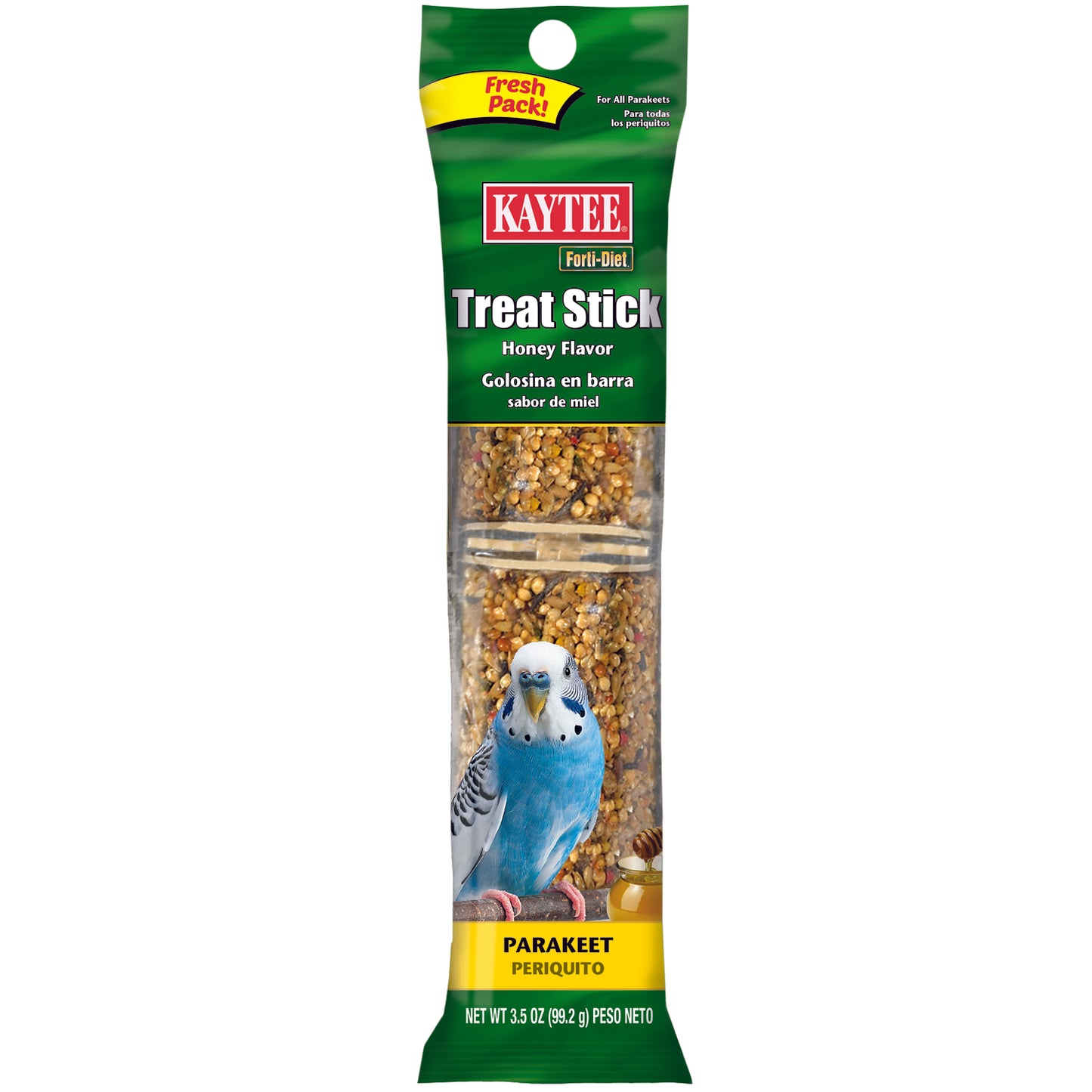 KAYTEE TREAT STICK HONEY FLAVOR PARAKEET / Golosinas en barras con Miel para Periquitas 7onz