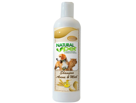 Natural Pet® Shampoo Avena y Miel 16onz.