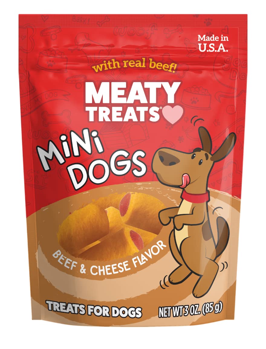 MEATY TREATS MINI DOGS 3OZ