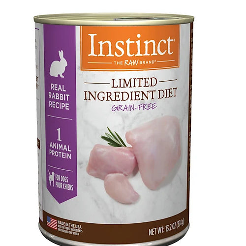 Instinct Original Grain-Free Rabbit For Dogs Canned 13.02 OZ