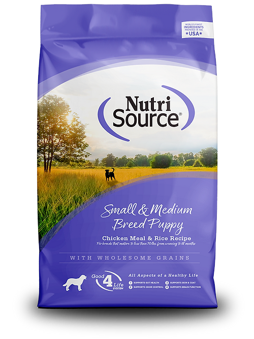 NutriSource Small & Medium Breed Puppy Chicken & Rice