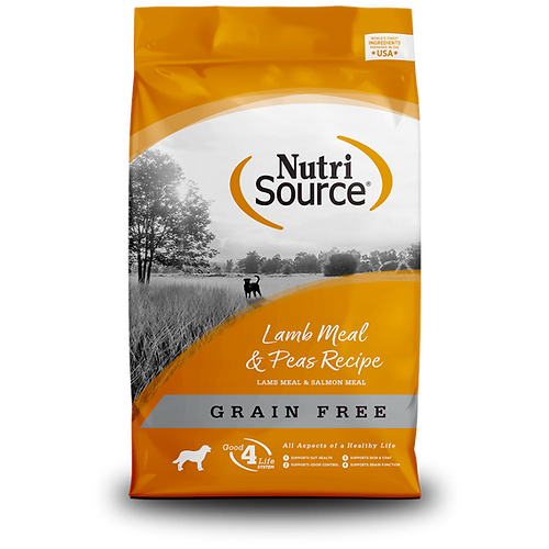 NutriSource Lamb Meal & Peas Recipe - Grain Free