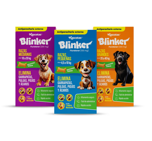 Blinker Pastilla Antipulgas De 1 Mes