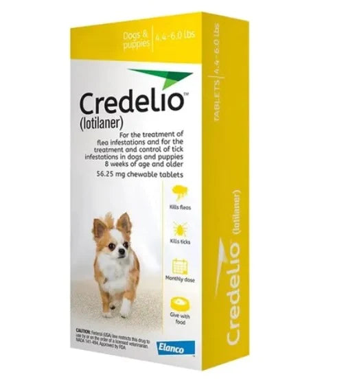 CREDELIO TABLETA MASTICABLE PARA PULGAS Y GARRAPTAS