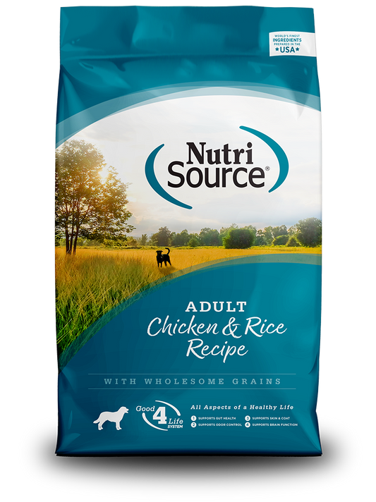 NutriSource Adult Chicken & Rice Recipe