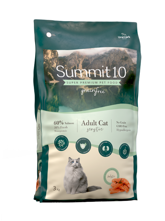 Adult Cat Sensitive Salmon & Potato 3kg