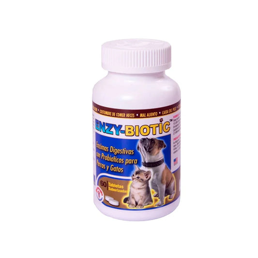 Enzy Biotic 60 TABS - (Enzimas digestivas para perro y gato)