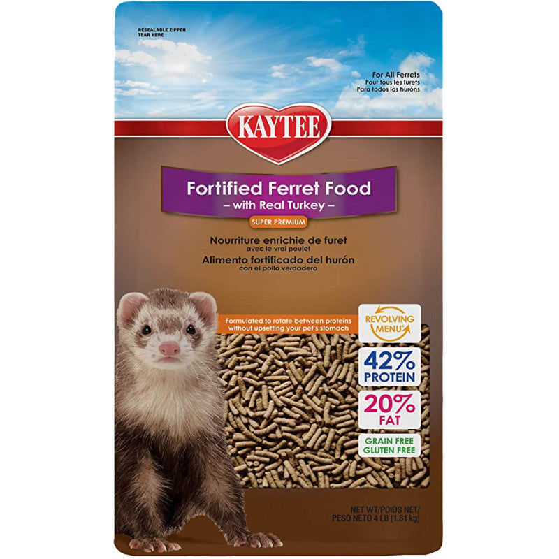 FORTIFIED FERRET DIET WITH REAL TURKEY / ALIMENTO PARA HURÓN DE PAVO