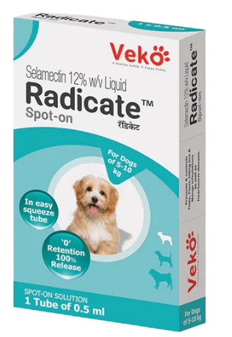 Radicate Spot On for Dogs 0.5 ml (desparasitante)