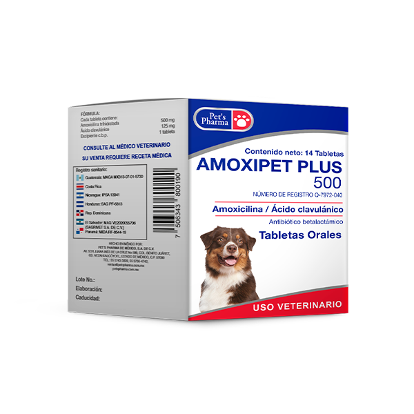 Amoxipet Plus 500mg