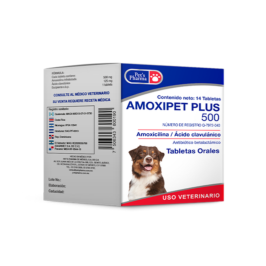 Amoxipet Plus 500mg