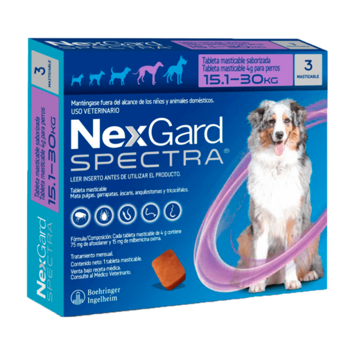 NexGard Spectra Tableta Masticable